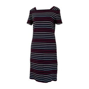 Jersey Striped T-Shirt Dress